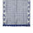 Thai Elephant Argyle Pattern Blue Rectangle Table Cloth