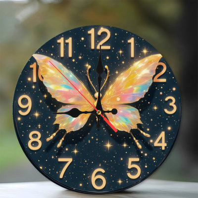 Horloge papillon
