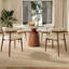 Ensemble de table de salle à manger 9 pièces avec plateau tournant Lazy Susan (1 table et 8 chaises)-1135629140