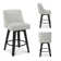 Makiba Swivel Solid Wood 26'' Counter Stool