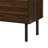 Xena 71 Inch TV Stand Media Center, 2 Cabinets, Dark Brown