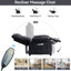 Fauteuils inclinables chauffants à massage, fauteuil moderne en chenille avec rangement pour la maison