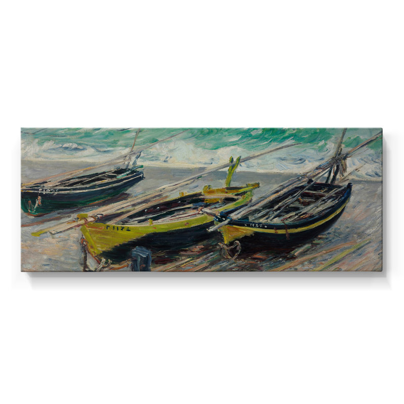 Série nautique-CDLX- Toile tendue avec châssis - Prêt à accrocher, H 12 po x l 30 po