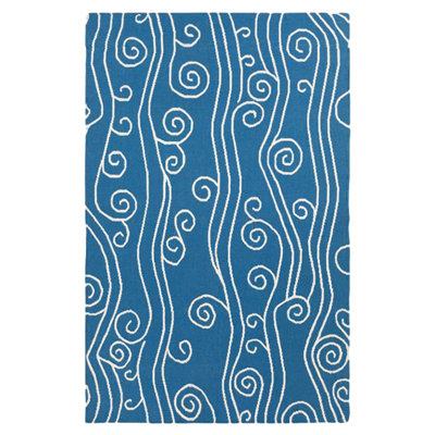 Boardwalk Wool Floral Indoor Rug