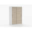 Taquisa 2 Door Laminate Wardrobe