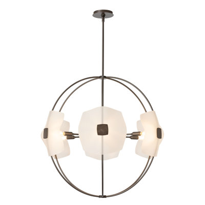 Lustre en forme de globe / cercle à 6 lumières Astra