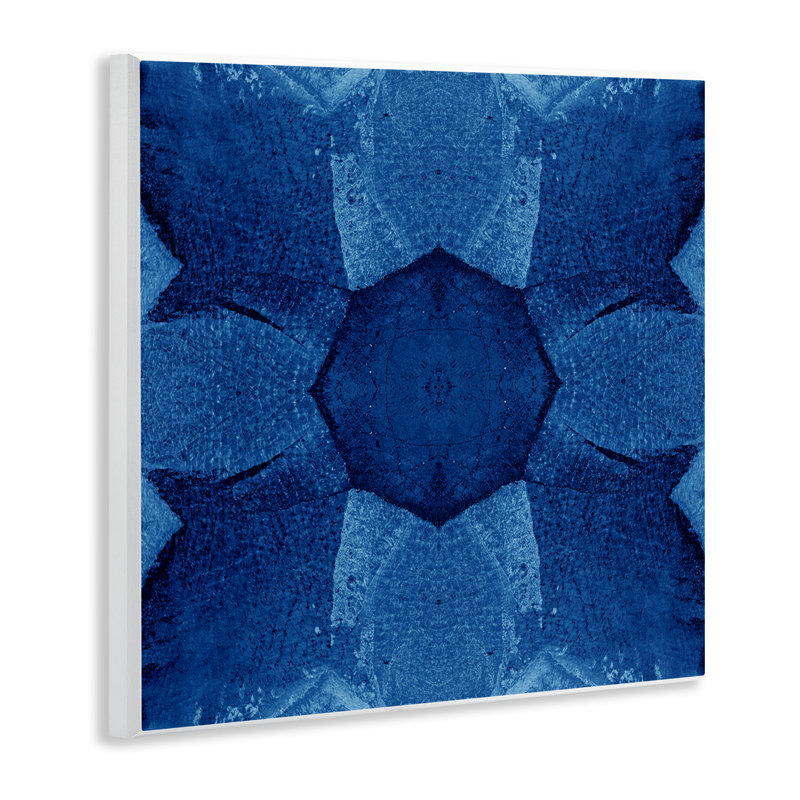 Art mural bleu par El Perkin