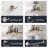 4-Piece Brushed Nickel Bathroom Hardware Set