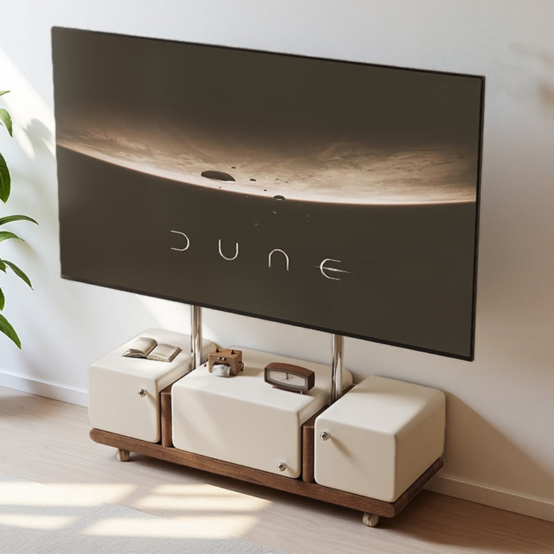 French Cream Style Designed TV Cabinet