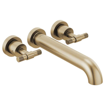 Litze® Double Handle Wall Mounted Roman Tub Faucet