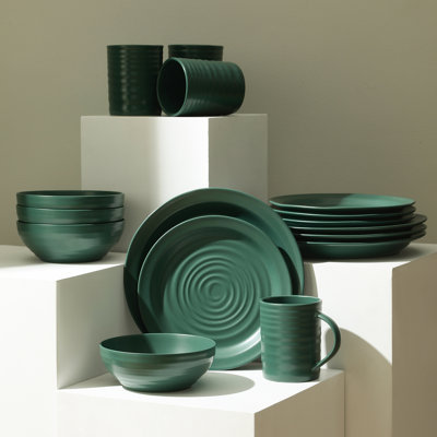 Stone Lain Orbit 16-Piece Dinnerware Set Stoneware