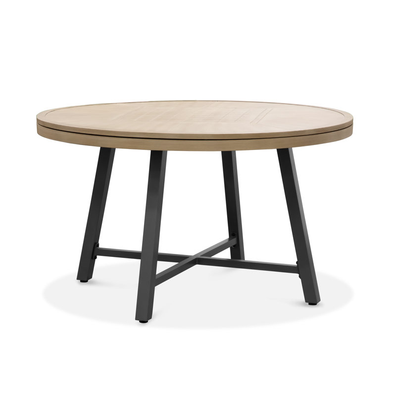 Wailey Metal Outdoor Gaming Dining Table