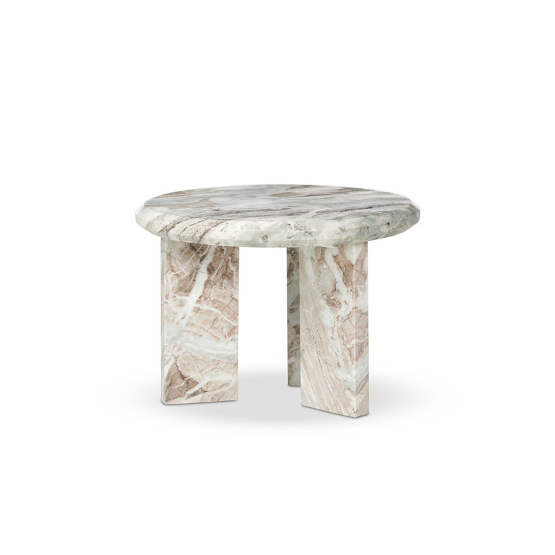 Dakota Marble Coffee Table, White