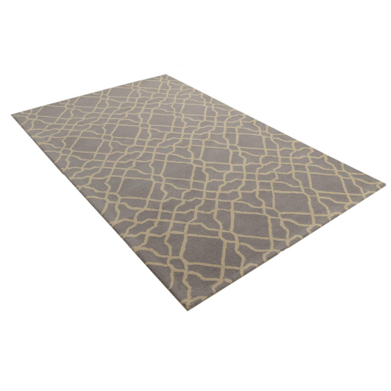 Tapis gris clair 5x8 Pineland