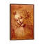 Head Of A Woman by Leonardo Da Vinci - Print on Canvas-56673278-56673279