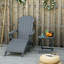Chaise Adirondack pliante en bois avec table Pays-Bas-1920538493