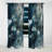 Blue Mystique Of Fern II - Ferns Curtain - Blackout Floral Curtain - 1 Panels-1310216342