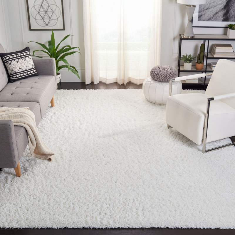 Tapis à poils longs August, Rectangle de 10 pi x 14 pi