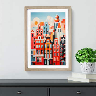 Amsterdam Constructivism Framed Print