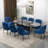 Dinnington Velvet Upholstered Side Chair With Black Legs-811335366