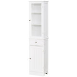 Slim Bathroom Storage Cabinet, Tall Bathroom Cabinet, Entryway Cabinet