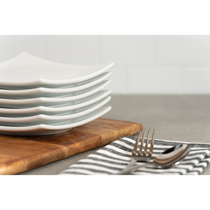 Jaion 6'' Ceramic Square Appetizer Plate
