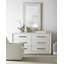 Brewster Rectangle Fabric Wall Mirror-840996985