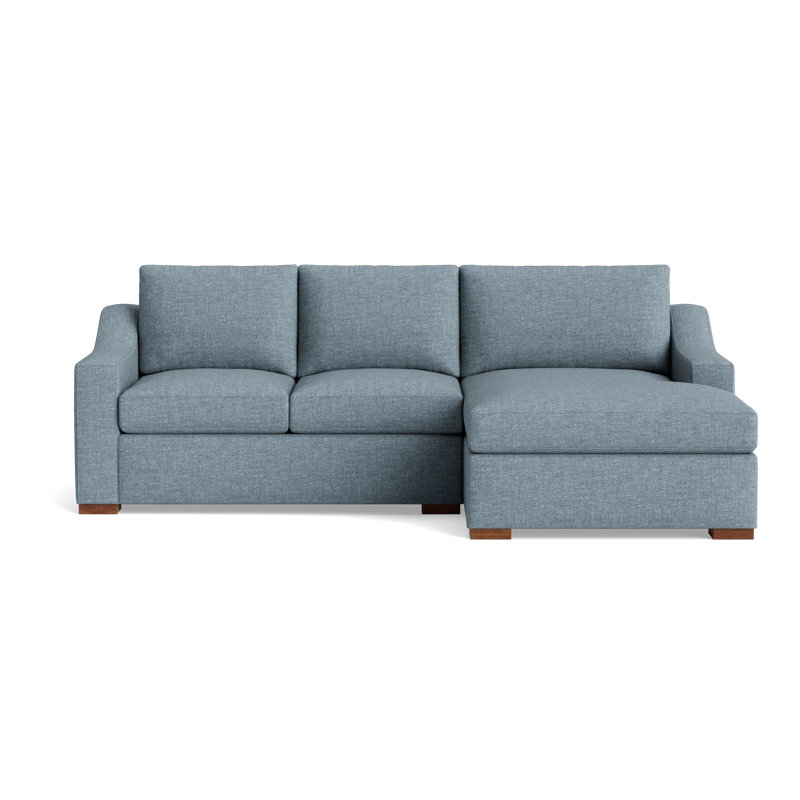 Lucca Sectional, Right Hand Facing, Performance Velvet - Uniform