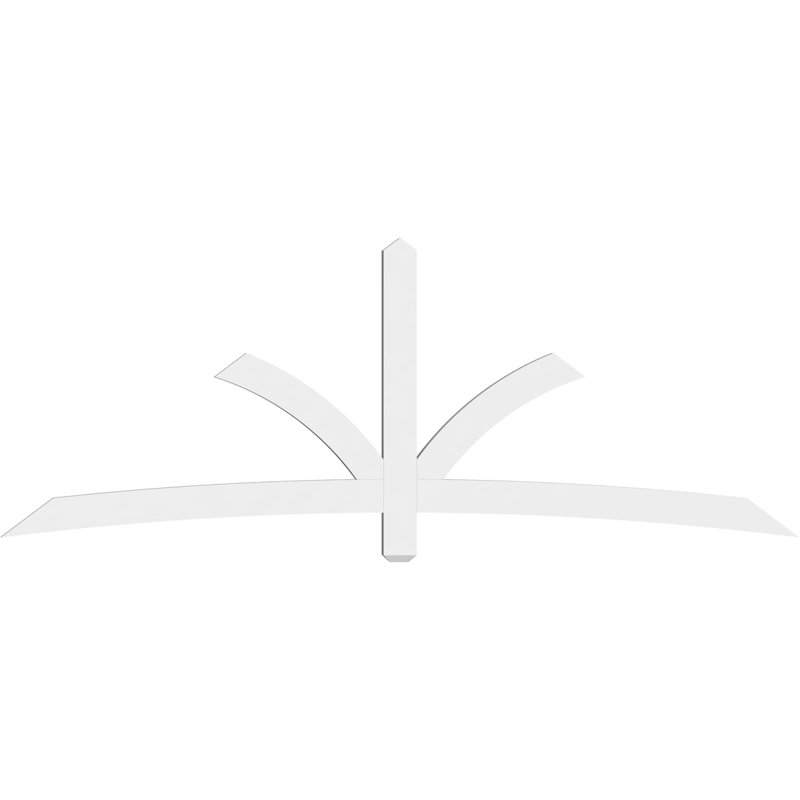 Support pour pignon Davenport, H 36 po x l 96 po (pas: 9/12), P 2 po x F 4 po, PVC