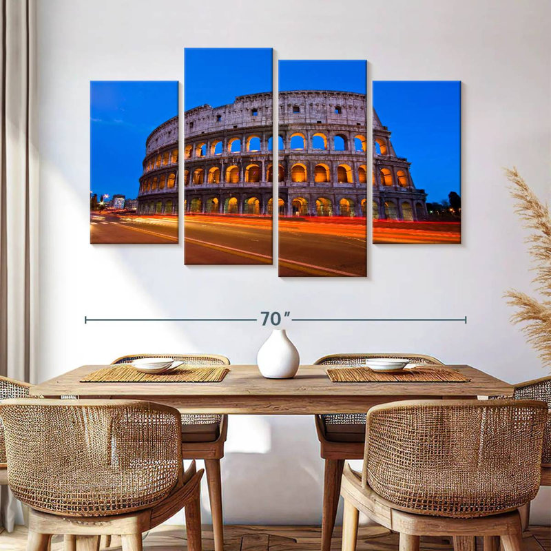 Marchelle Dusk Over Colosseum, 42'' H x 68'' W