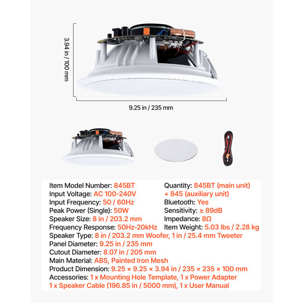 Dimensions du produit