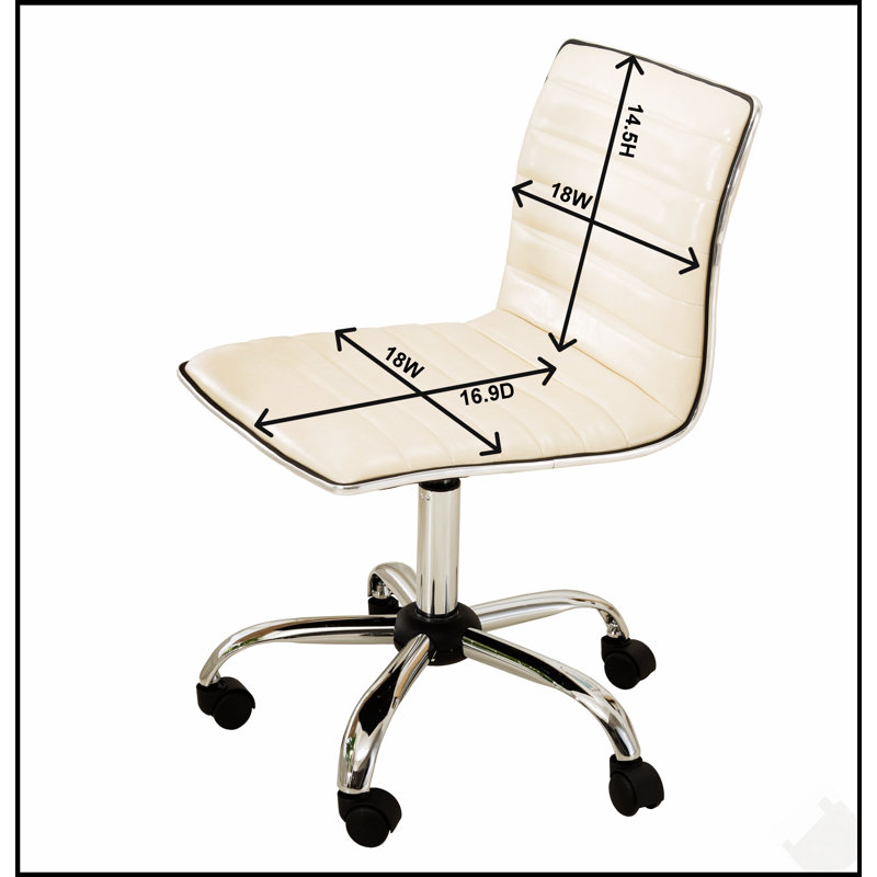Chaise de bureau Fremo Chromel