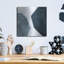  «Adjacent Abstraction 2» par Emma Scarvey, art mural en métal, 12 po x 12 po-89968657