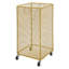 Metal mesh laundry storage cart, laundry basket with wheels-692651896