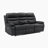 Hyler Modern & Contemporary Power Reclining: 3-Piece Living Room Set with Top Grain Leather Seating Surfaces, One-Touch Power Reclining & Integrated USB Charging Ports-1134702548