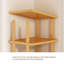 6 Pair Shoe Storage Cabinet