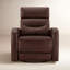 Fauteuil inclinable électrique pivotant en cuir d'Igby Ramesh Wyat Sia Geniune-121459683