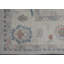 Tapis turc Oushak fait à la main 12 pi 8 po x 21 pi 3 po