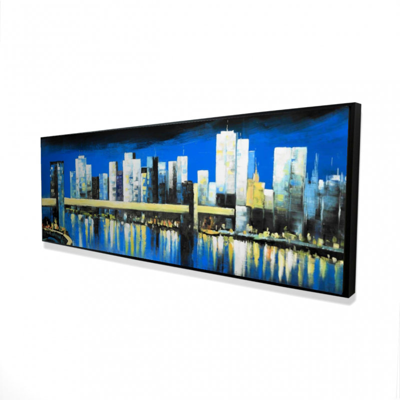 «Skyline Of Lower Manhattan» sur toile