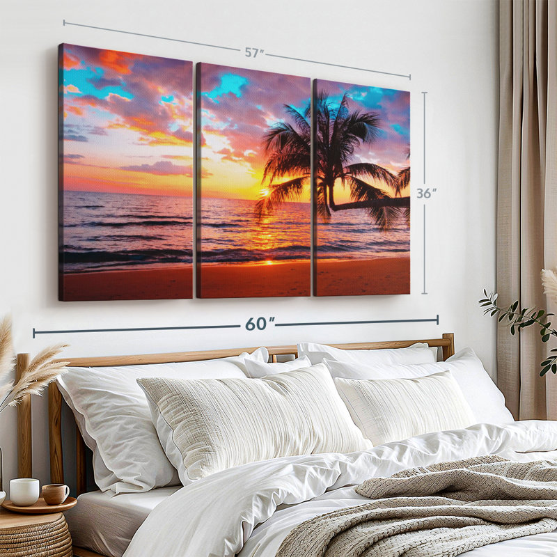 " Sunset Island ", 36" H x 57" W