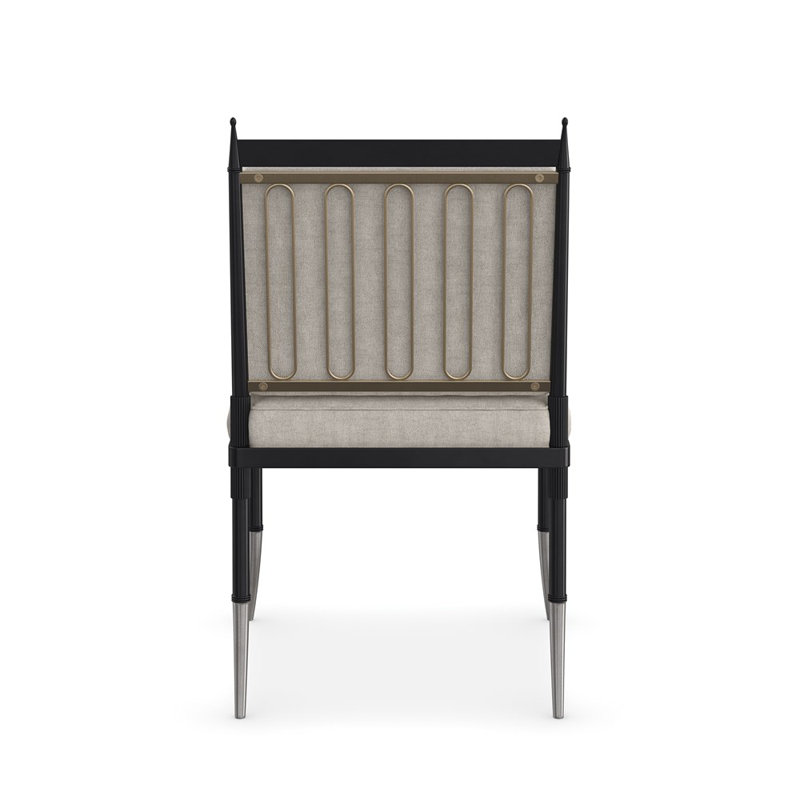 Athena Linen Tufted Side Chair