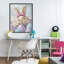 Lapin de Pâques endormi avec œufs, estampe numérique, design par The Prints Vibe-130757226-130757229