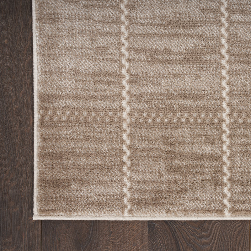 Geometric Indoor Rug, Rectangle 7'10" x 9'10"