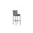 Lelea Metal Outdoor 75cm Bar Stool with Cushion