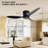 Gabrand 52'' Ceiling Fan