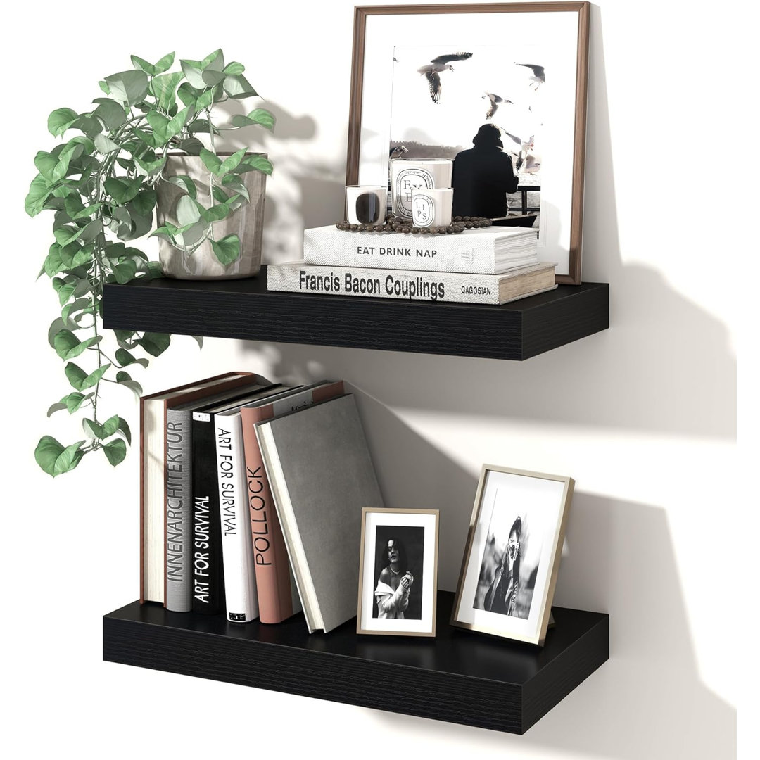 40cm Floating Shelves for Wall 2 Pack