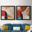 Blue Orange I Blue Orange I - ensemble de 2 cadres photo-948632054-946958469-948632053