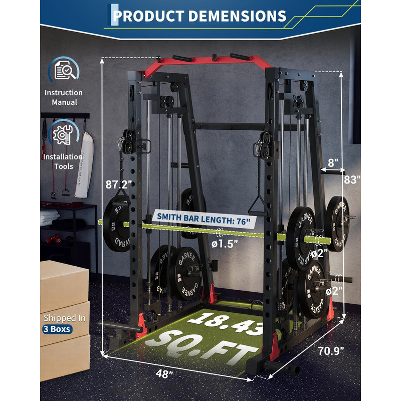 Cage électrique 2200 lb Smith