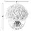 Arrangement floral en soie de rose 21 têtes en vase rond-1481223947