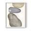 River Rocks Contour II, reproduction encadrée - bois massif-1202178197-1202178196